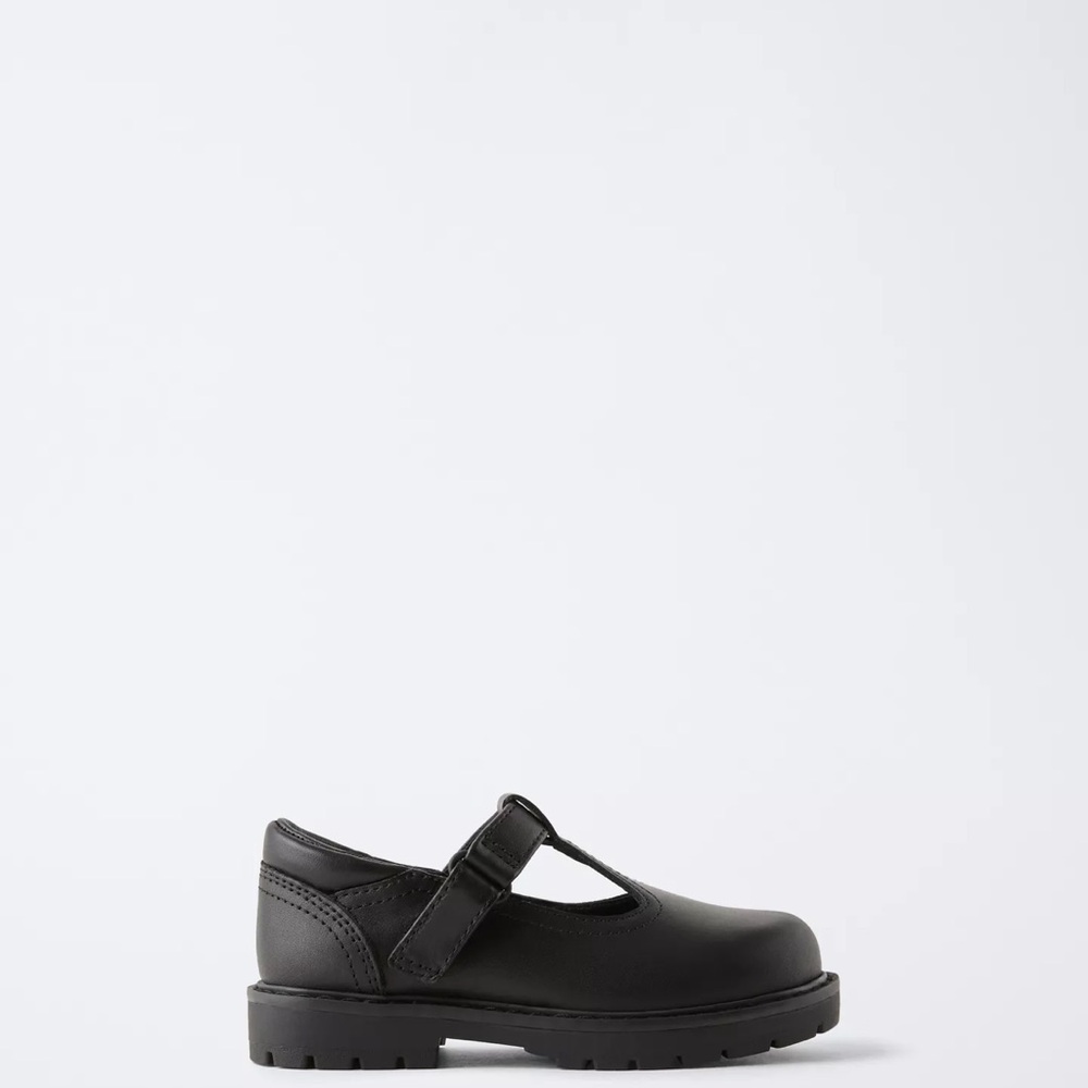 Zara Black Kids Dress Shoes